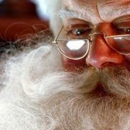 Иван Петрушинов в ролята на Дядо Коледа в реклама на Coca- cola