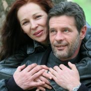 Милена Живкова със съпруга си - актьорът Ивайло Герасков