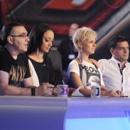 Поли Генова като част от журито на музикалното шоу "X Factor" 2011г., заедно с Мария Илиева, Магомед Геланиевич-Мага и Васко Василев.