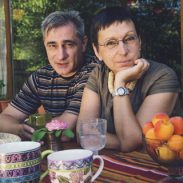 Христо Гърбов със съпругата си - режисьорката Иглика Трифонова