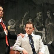 Владимир Карамазов и Юлиан Вергов в "Идеалният мъж"